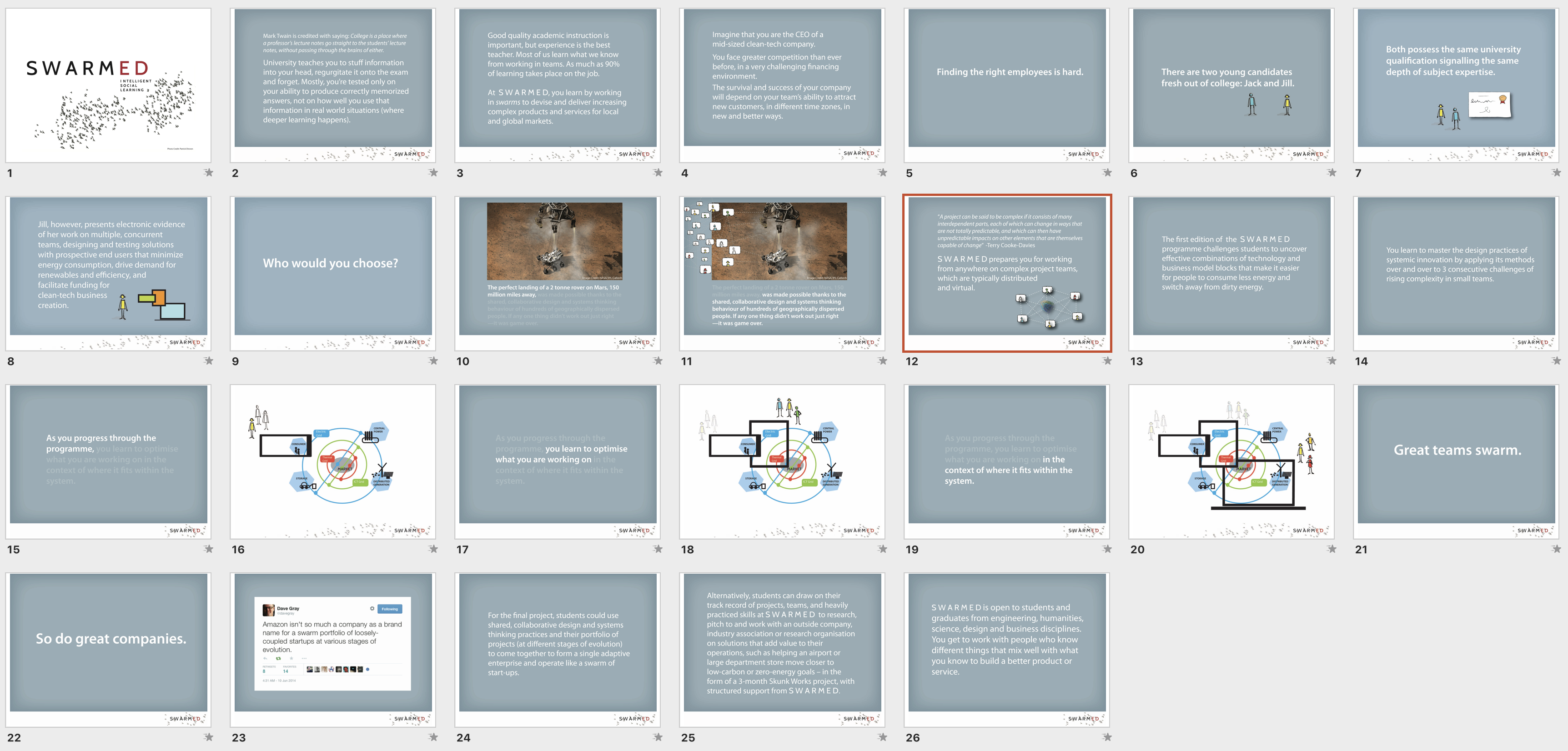 SwarmED created by Orla de Díez @ kitchentablepolicymaker